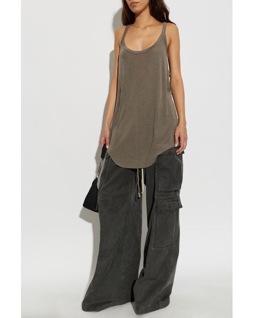 Rick Owens Natural Oversized Top