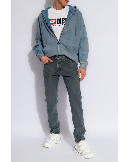 DIESEL Blue '2019 D-strukt-s3' Jeans, for men