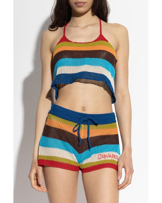 DSquared² Blue Pants Capsule 'summer Lovers',
