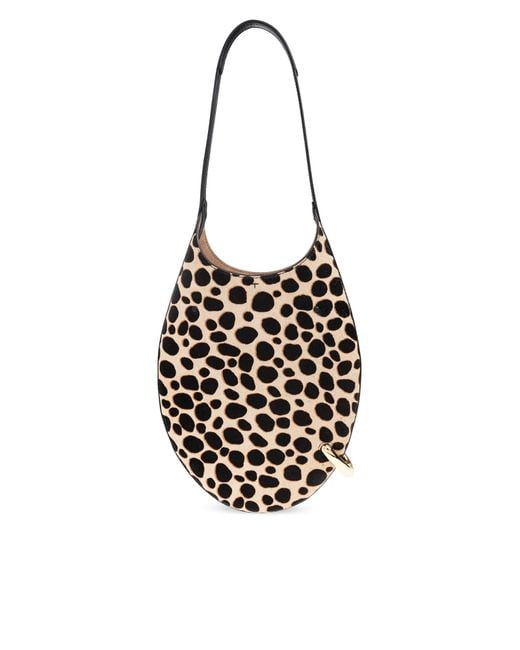 Tory Burch Blue Shoulder Bag 'Pierced'