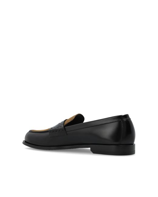 DSquared² Black Loafers Type Shoes for men