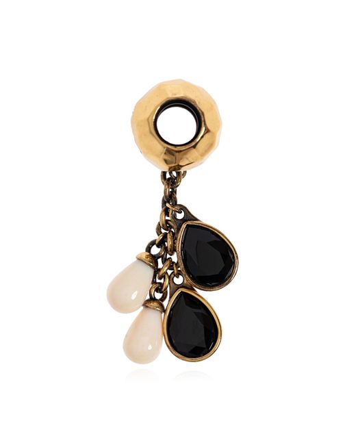 Chloé Black Brass Pendant
