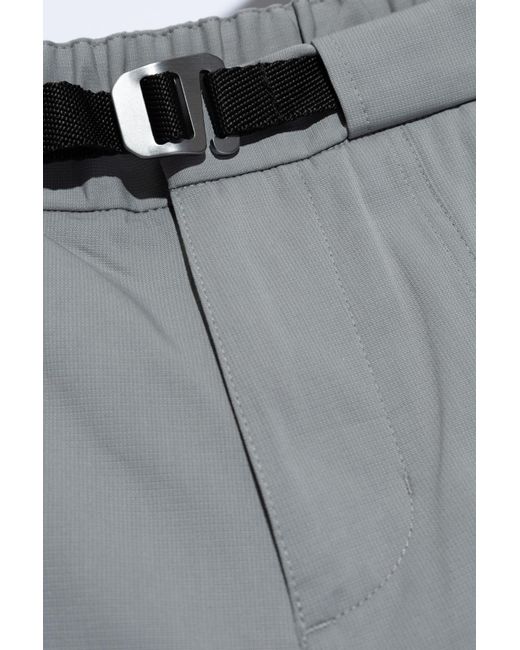 Roa Gray Trousers With Logo, for men
