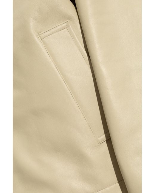 Bottega Veneta Natural Leather Jacket, '