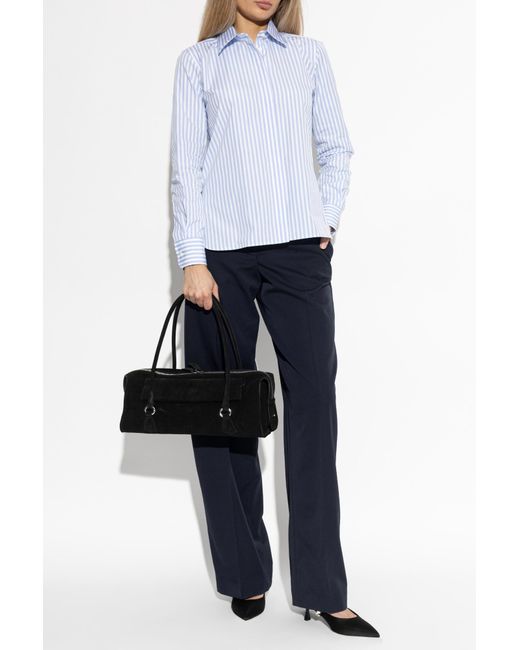 Stella McCartney Blue Wool Trousers