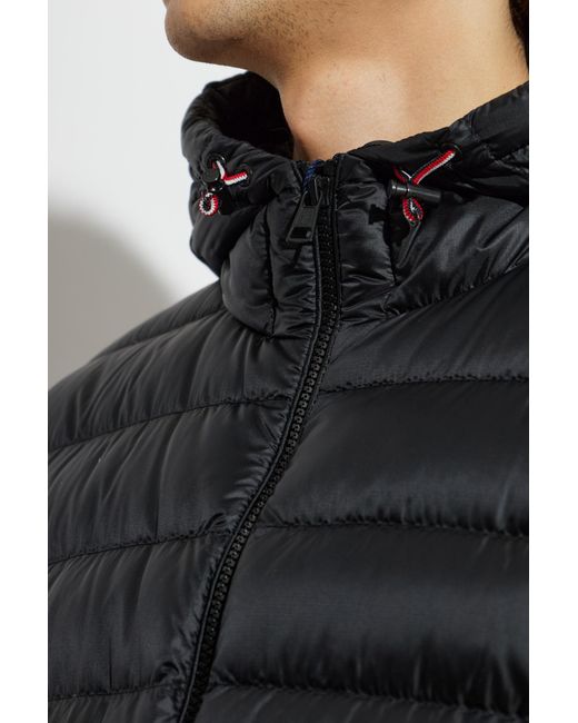 Moncler Black Down Jacket "Oahu" for men