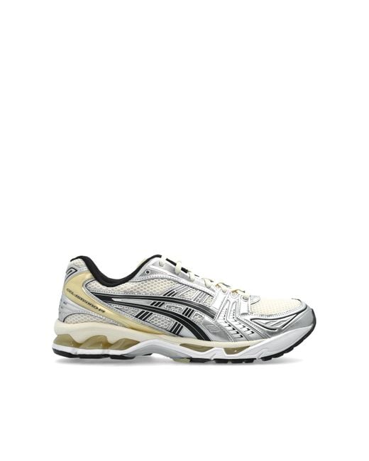 Asics White Sports Shoes 'Gel-Kayano 14' for men