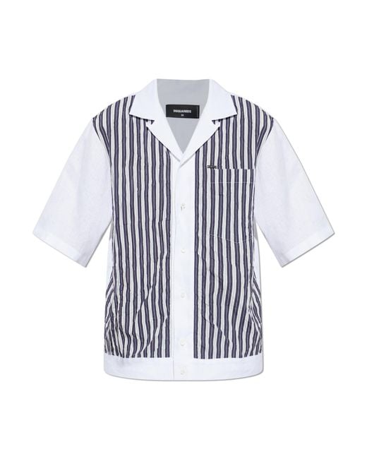 DSquared² White Short-Sleeved Shirt for men