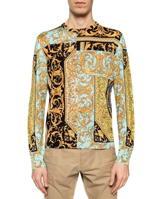 versace multicolor sweatshirt