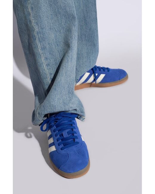 Adidas Originals Blue ‘Gazelle’ Sneakers
