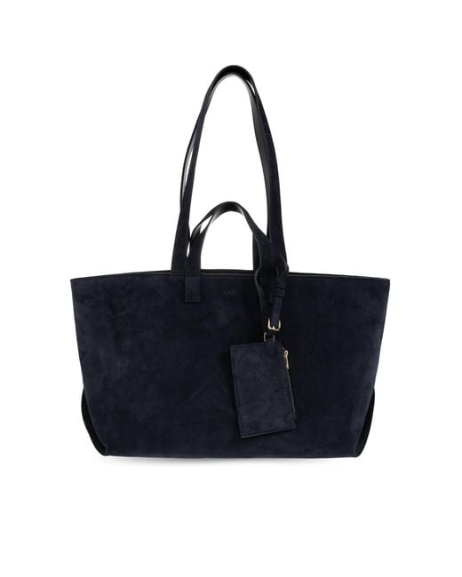 A.P.C. Black Shopper Type Bag
