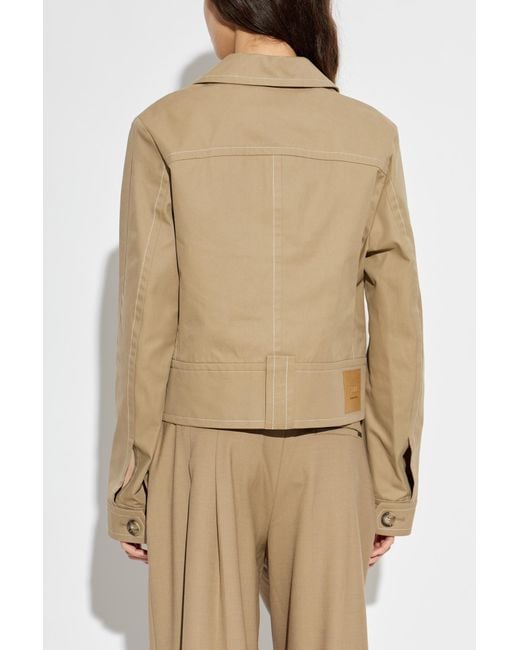 AMI Natural Jacket With Pockets