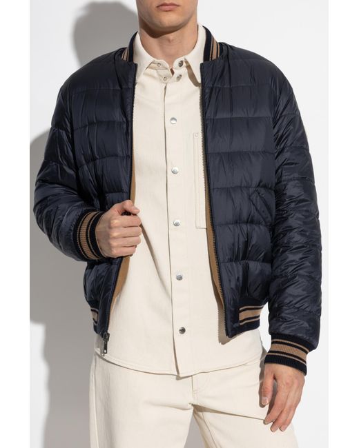Moncler Blue Reversible Down Jacket for men