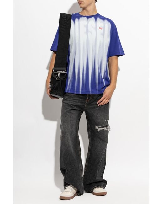 DIESEL Blue T-Shirt 'T-Boxt-Aa1' for men