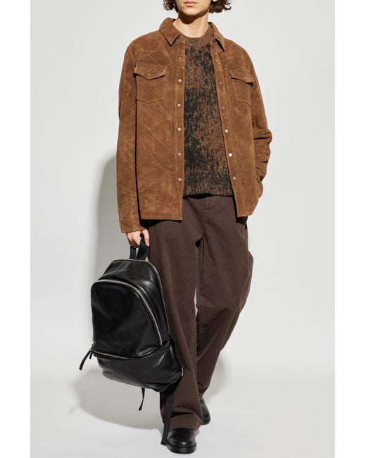 AllSaints Brown Sweater "Storm" for men