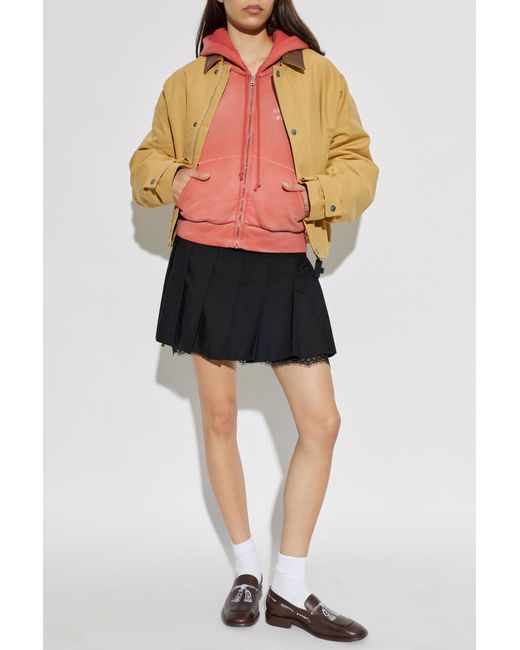 Acne Pink Hoodie