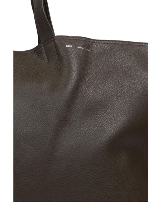 AMI Black Shopper Bag