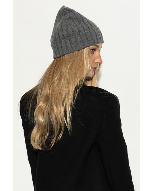 Dolce & Gabbana Gray Cashmere Hat