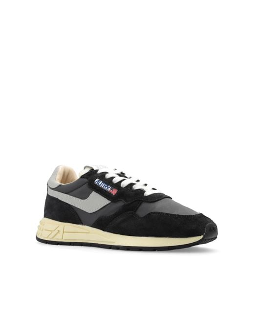 Autry Black 'Reelwind' Sneakers for men