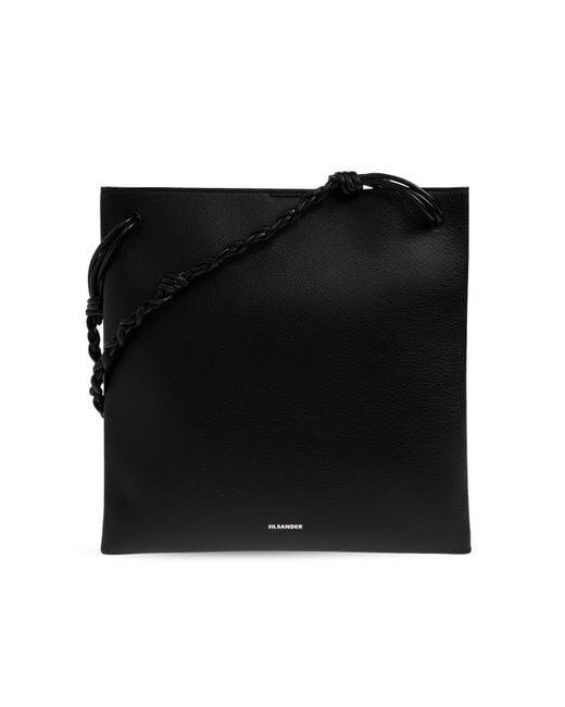 Jil Sander Black 'Tangle Slim' Bag for men