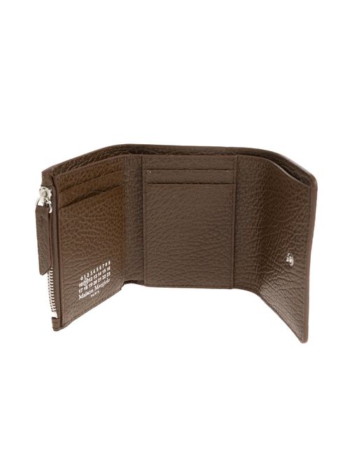 Maison Margiela Brown Leather Wallet