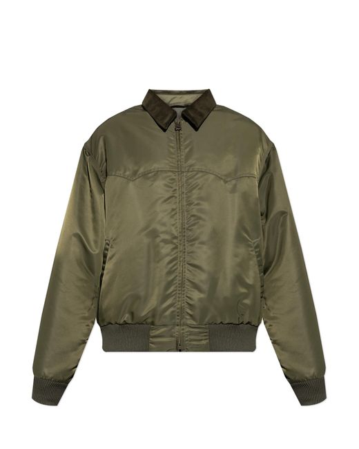 Maison Margiela Green Bomber Jacket for men