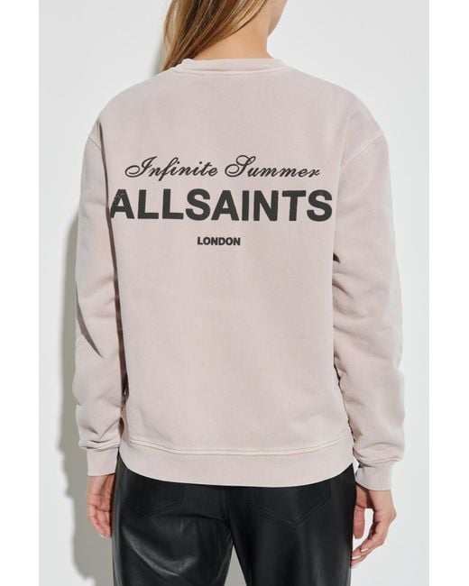 AllSaints White Sweatshirt "Soleil"