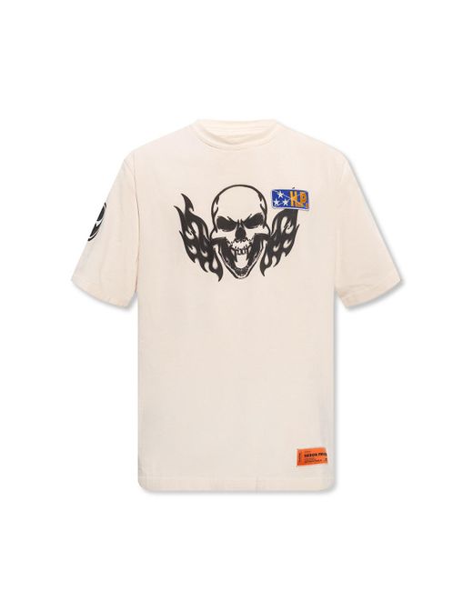 Heron Preston Cotton Printed T-shirt in 