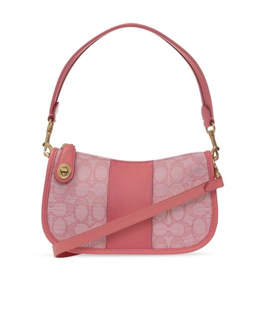 COACH 'swinger' Shoulder Bag Pink