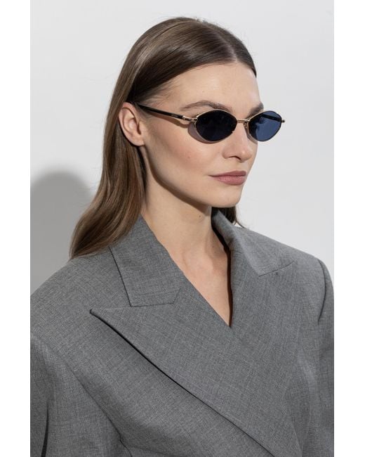 Jacquemus Blue Sunglasses