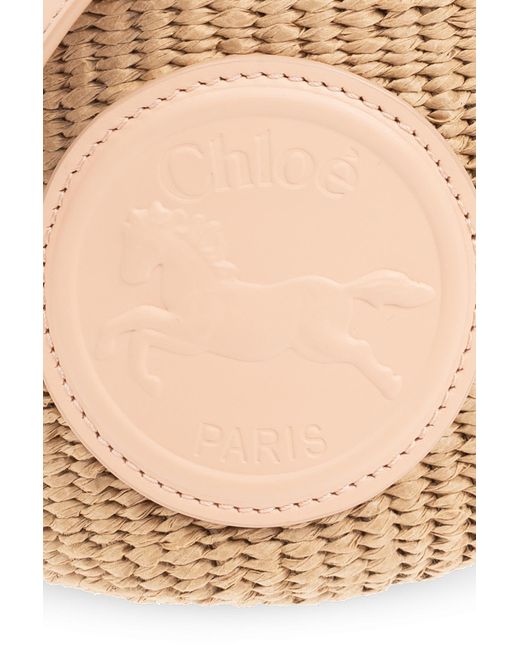 Chloé Black Bag Horse Medal Mini