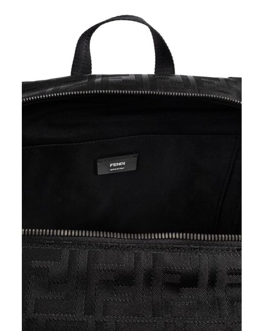 Fendi Black 'Lui' Backpack for men