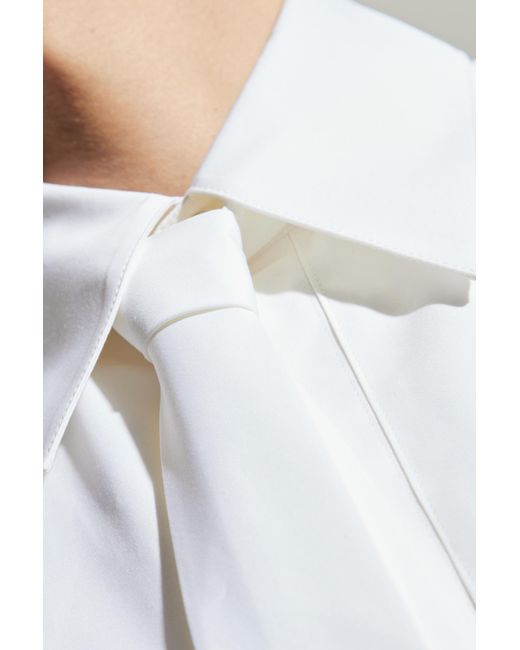 Jil Sander White Shirt With Tie for men