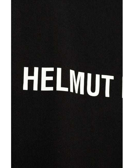 Helmut Lang Black Cotton T-shirt, for men