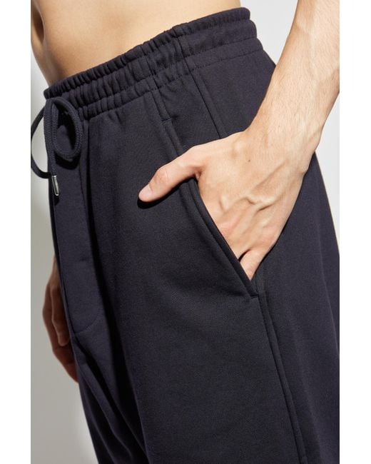 Dries Van Noten Blue Sweatpants for men