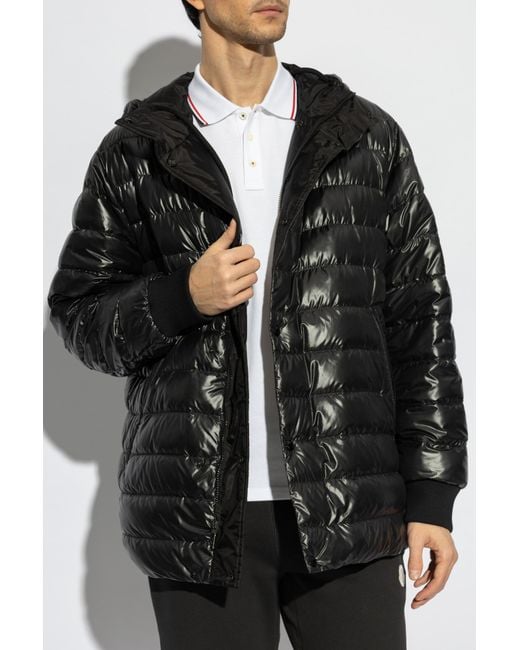 Moncler Black Reversible Jacket Vernant for men