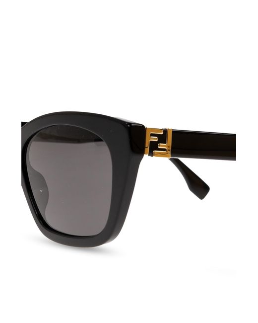 Fendi White Sunglasses
