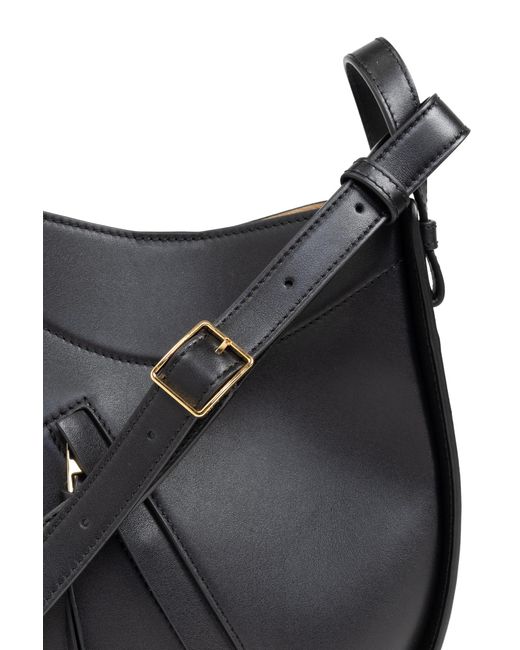 Loewe Black Handbag Hammlock Slice