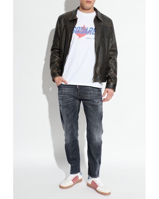 DSquared² Blue Jeans "Slom Twist" for men