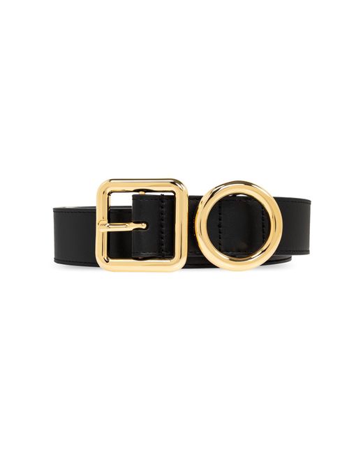 Jacquemus Black Leather Belt