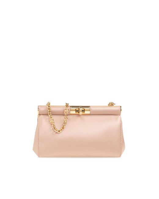 Dolce & Gabbana Pink 'marlene Small' Clutch,