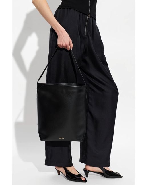 Neous Black Shoulder Bag 'Thea'