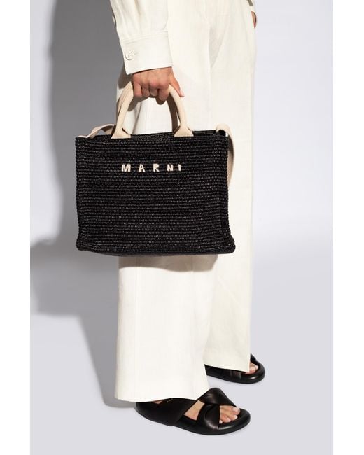 Marni Black Shopper Bag