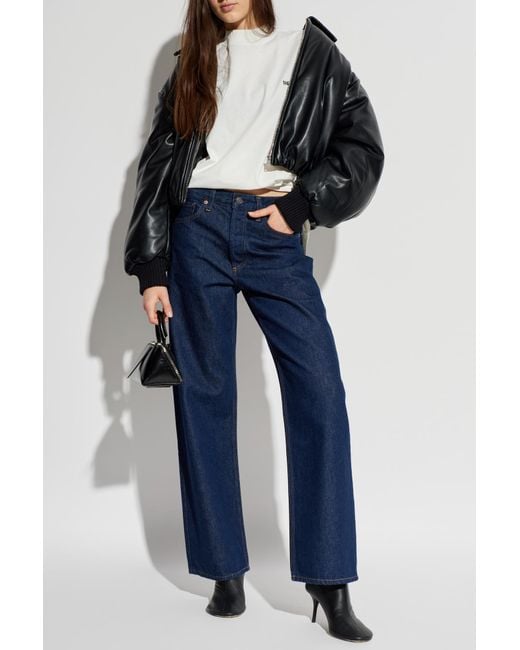 Agolde Blue "Arc" Jeans