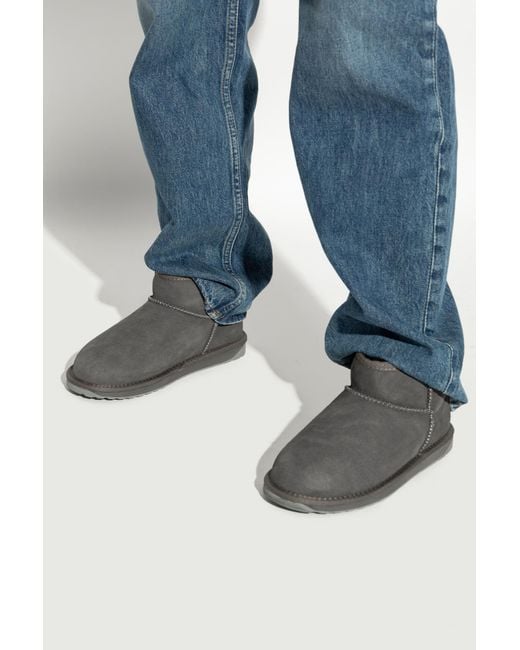 EMU Gray Snow Boots 'Stinger Micro'