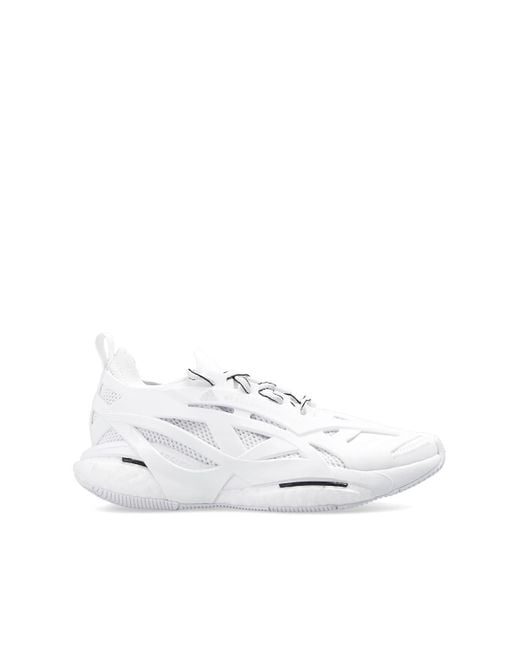 adidas By Stella McCartney Rubber Adidas Stella Mccartney 'solarglide'  Running Shoes in White | Lyst