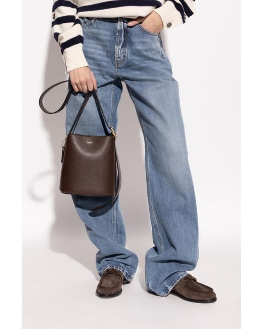 COACH Brown "Bleecker" Shoulder Bag