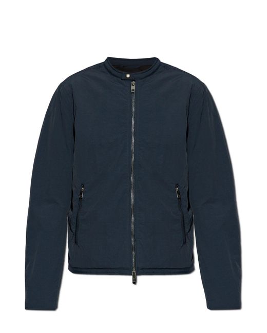 DIESEL Blue Insulated Jacket J-Carver-Padd for men