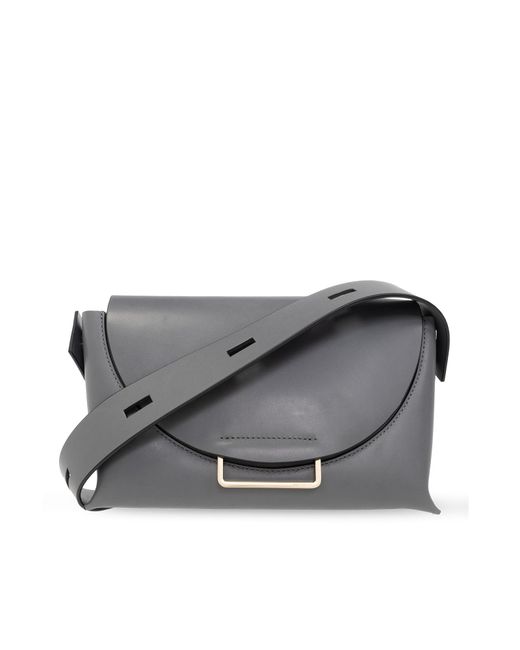 AllSaints Gray ‘Celeste’ Shoulder Bag
