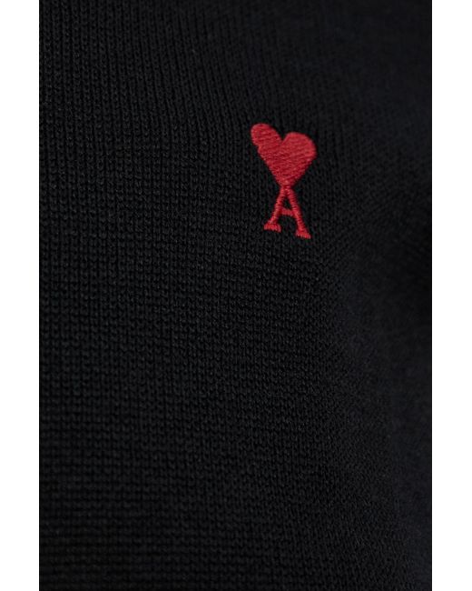 AMI Black Wool Jacket